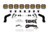 2017-2024 Can-Am Maverick X3 SS5 Sport CrossLink Roof Yellow Combo Lightbar Kit Diode Dynamics